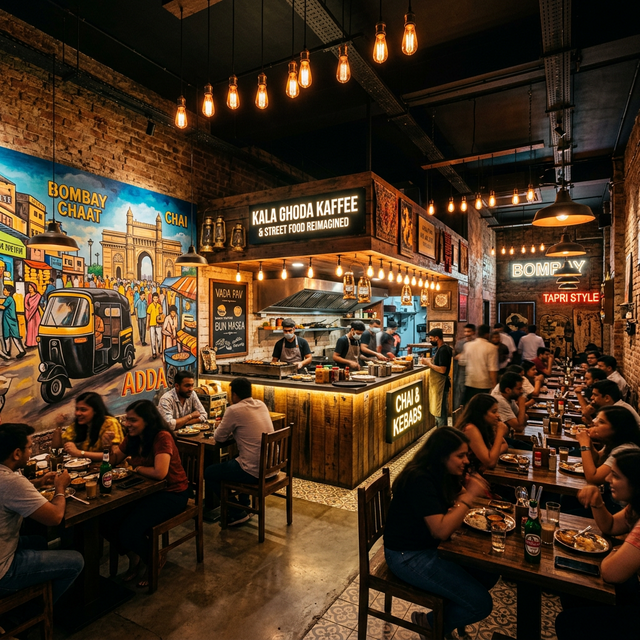 Mumbaikar Vadapav Cafe Interior